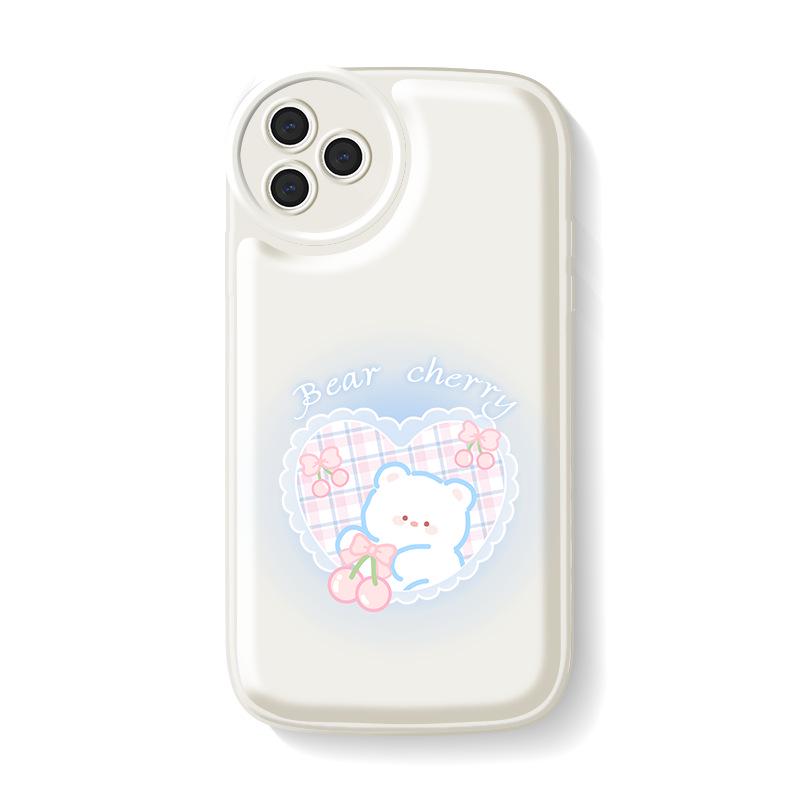 Zhitai Air Cushion Protective Case for iPhone 15 Pro, Compatible with 12/11/14, Cartoon Design