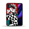 Чехол для телефона Demon Slayer с японским аниме для iPhone 11 12 13 Pro Max X XS XR 6 6S 7 8 Plus 5S SE 2020 12Pro 12Mini, черный силиконовый чехол