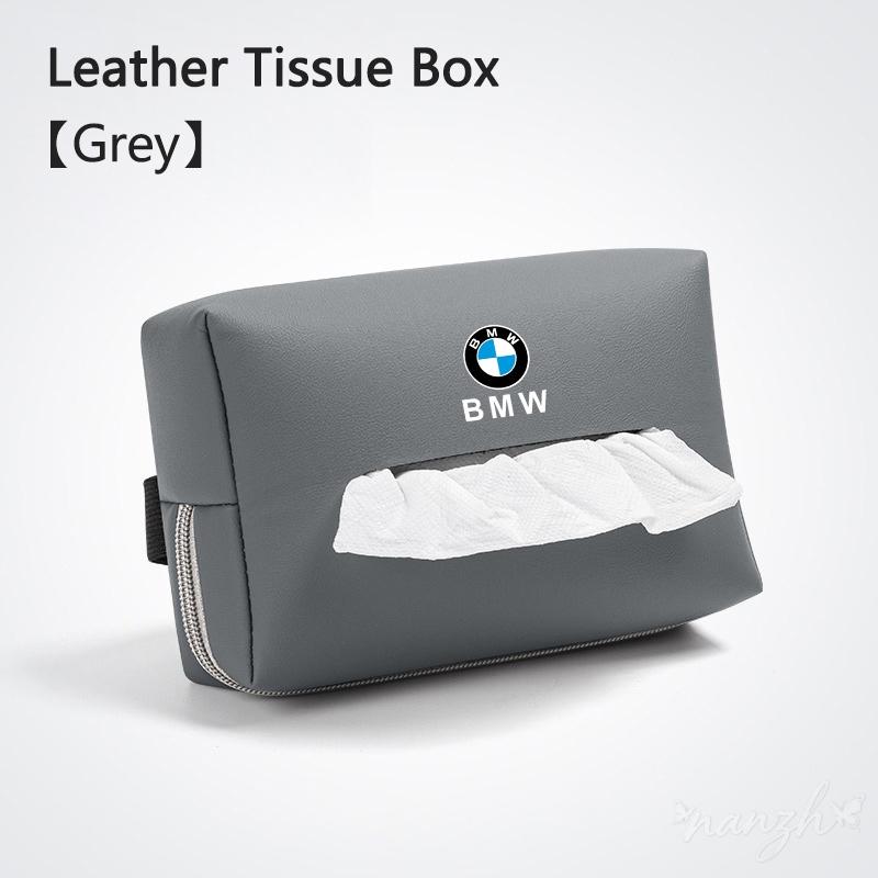 Car Tissue Organizer Bag Paper Towel Storage Box Accessories for Bmw 1 3 5 7 Series X1 X5 X6 X7 G30 G01 F15 G05 I3 M4 Keychain cyhk37