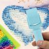 Арт-валик Easy Grip Ручной валик Съемный Стразы Вышивка Инструмент для рукоделия для Прессования Изготовления Поделок Рисования Циан
