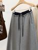 Velvet Thickened Wide-Leg Women's Casual Sweatpants