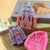 Силиконовая форма «Европейский замок» для торта, шоколада, мастики, изготовления свечей и изделий из эпоксидной смолы.