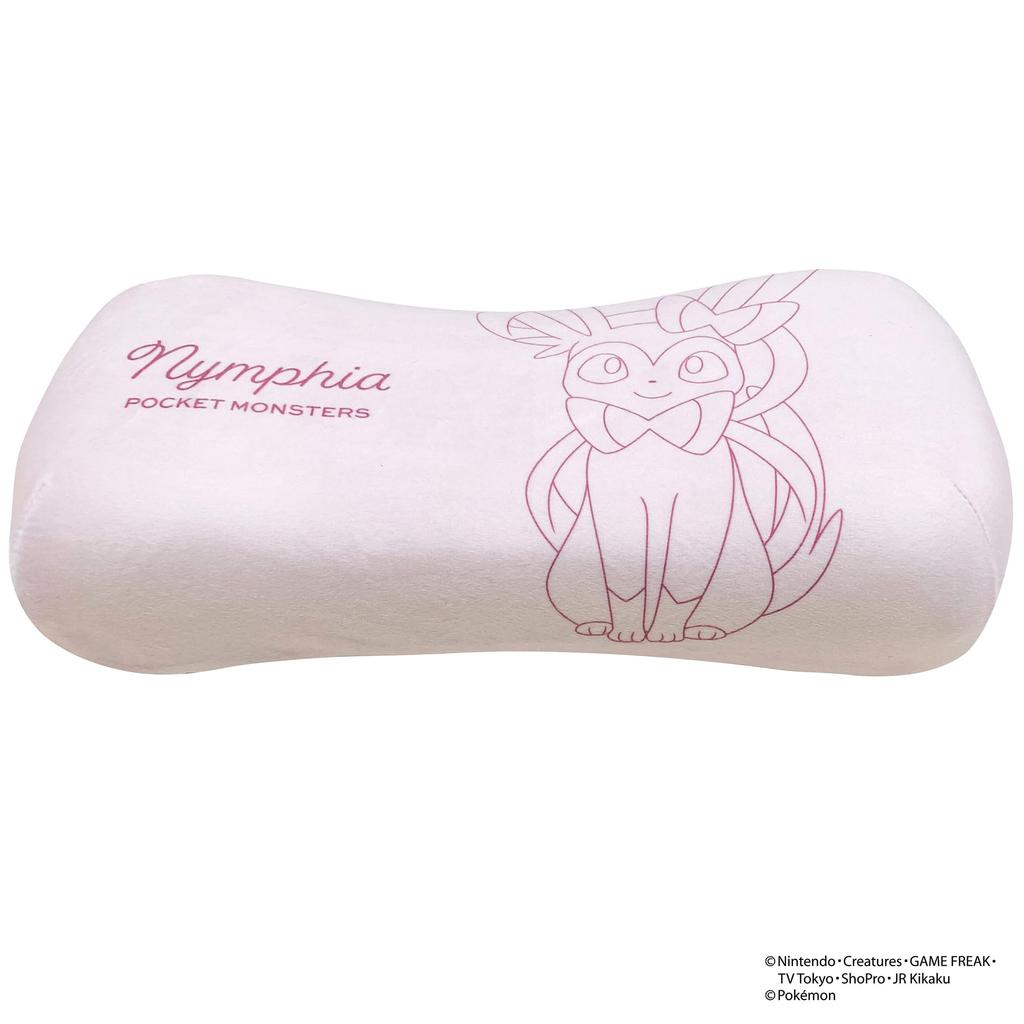 MORIPiLO Morishita подушка из пены с эффектом памяти Pokemon Nymphia 15x31 см, подушка для поддержки талии и спины, мягкая игрушка Pokemon Pastel Pink 4621203