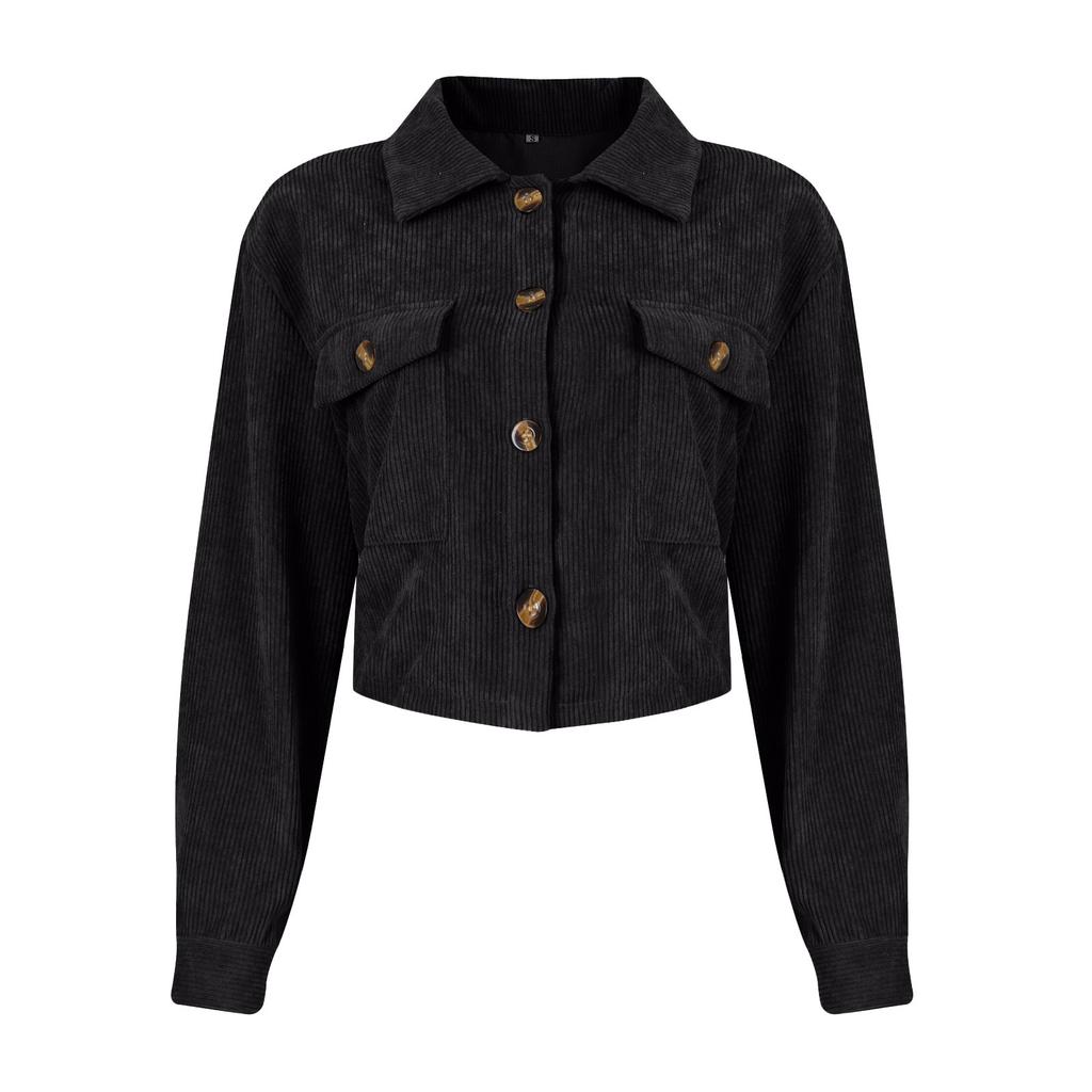 Женская модная однотонная рубашка свободного кроя с винтажными лацканами