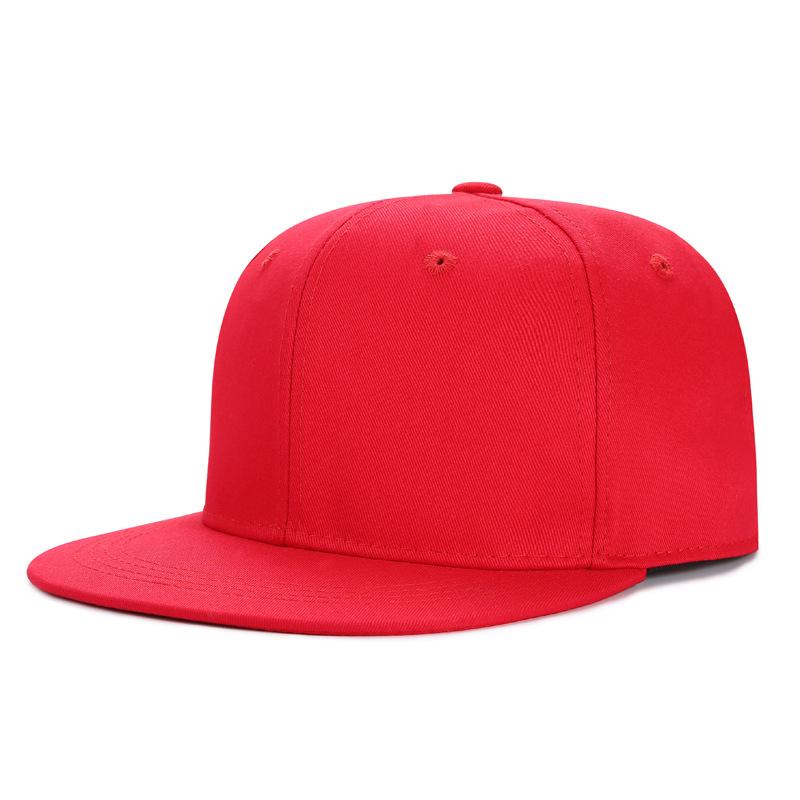 Outdoor 6-panel Flat Brim Hip-hop Sports Hat Custom Printed 3D Embroidered snapshot Hat Men and Women