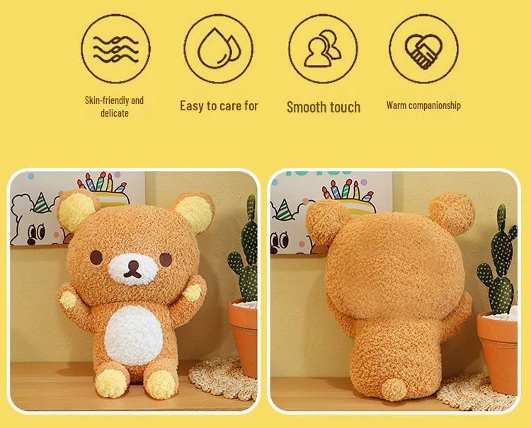 Плюшевая кукла Rilakkuma обнимающий медведь - Идеальный подарок на день рождения или Рождество для девочек