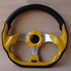 Модификация автомобиля из металлической искусственной кожи 320 мм, рулевое колесо гоночного типа с 6 болтами