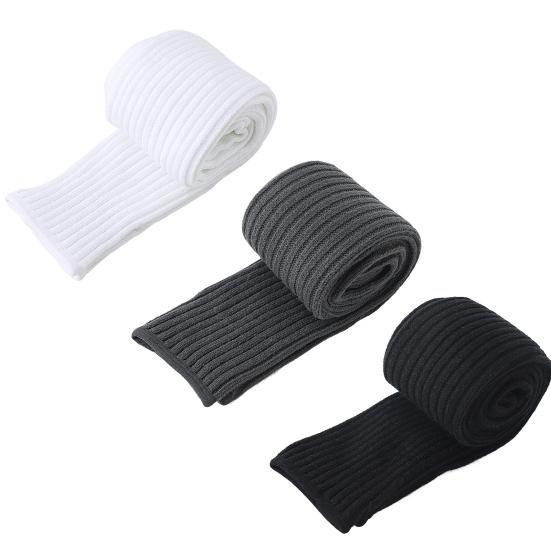 Зимние чулки, однотонные сохраняющие тепло носки для йоги, противоусадочные зимние длинные носки для повседневной носки