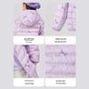 Bosideng T250135540 Antibacterial Warm Hooded Down Jacket