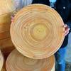 Hengxi Pine Wood Round Cutting Board