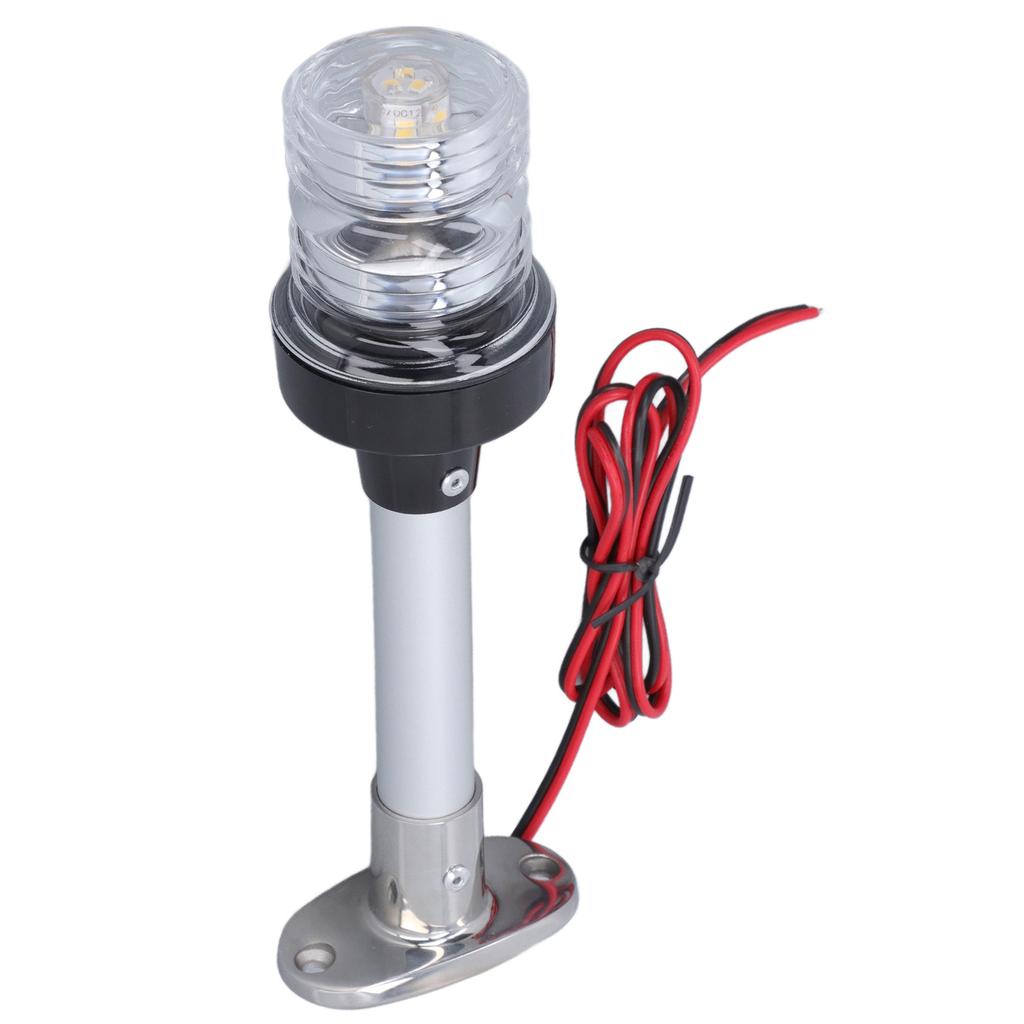 Светодиодный кормовой фонарь для лодки 6 дюймов, дальность видимости 2 морских мили 4000?4500K Белый 360 градусов Всесторонняя IP66 Навигация