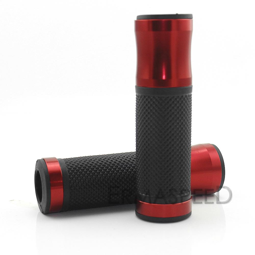 1 пара 7/8 "22 мм универсальные ручки для мотоциклов, алюминиевые и резиновые ручки с ЧПУ, ручка для мотоцикла, ручка дроссельной заслонки, гоночный мотокросс