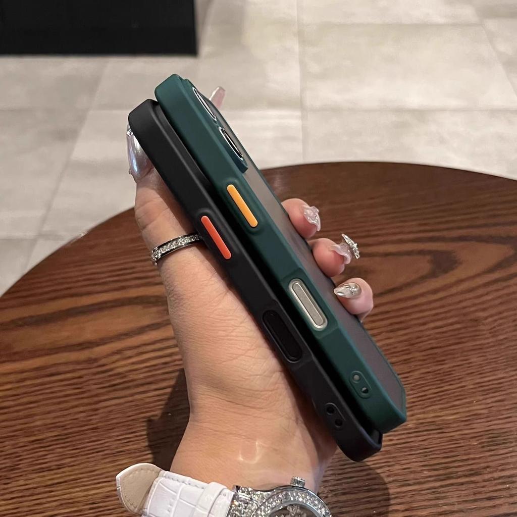 Противоударный Бронированный Матовый Чехол Для iPhone 17 16 15 14 13 12 11 Pro Max X XR XS 8 7 Plus Роскошный Силиконовый Бампер Прозрачная Жесткая Поликарбонатная Крышка