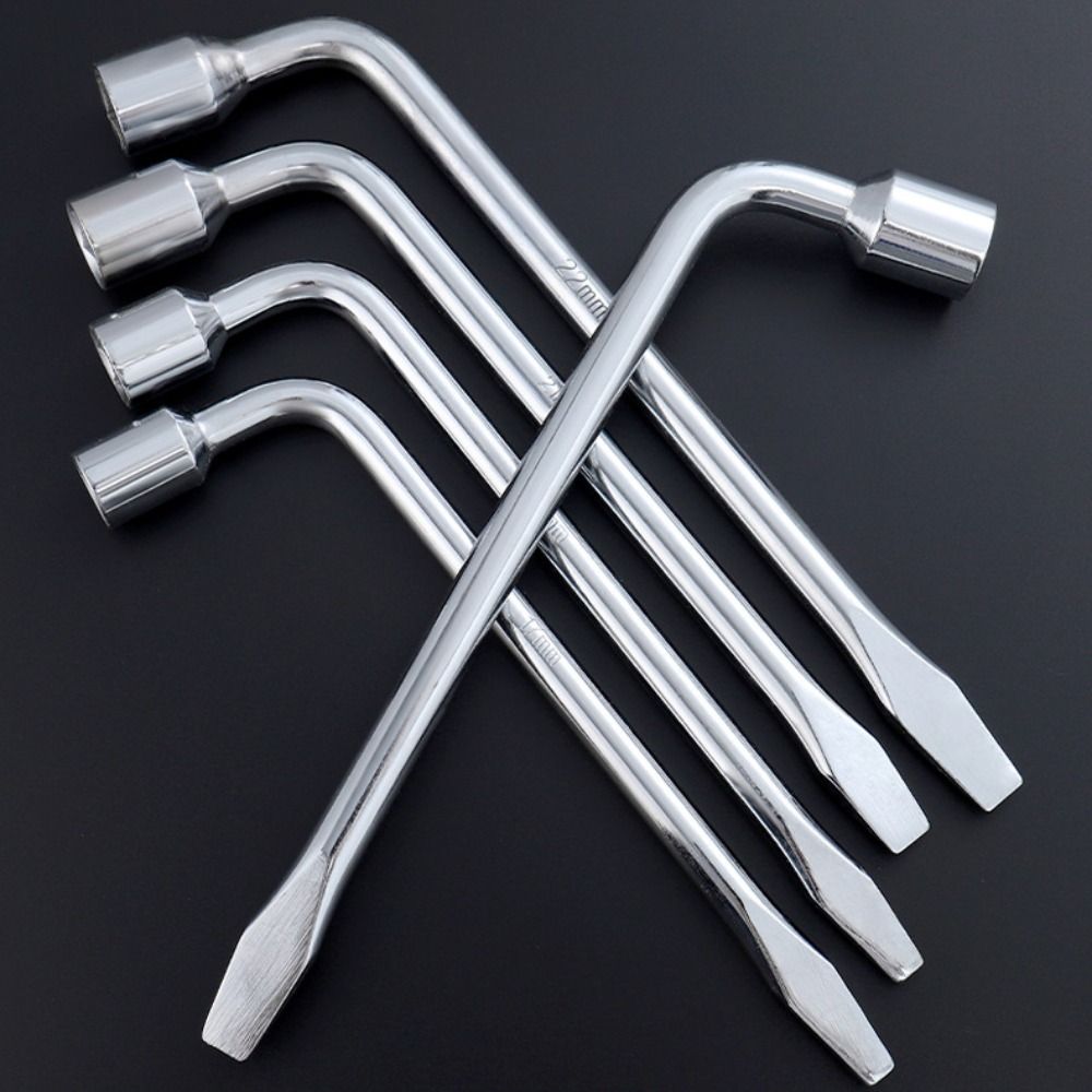 L Type Lug Wrench 17/19/21mm Socket Lug Wrench Repair Tool Spare Tire Wrench Car Repair