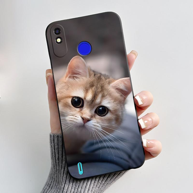 Милый Чехол Для Tecno Spark 4 Lite/POP 3PLUS Чехол Capa Печатный Корпус Защитная Крышка Мягкий Силикон Мультяшный Корпус Телефона Fundas