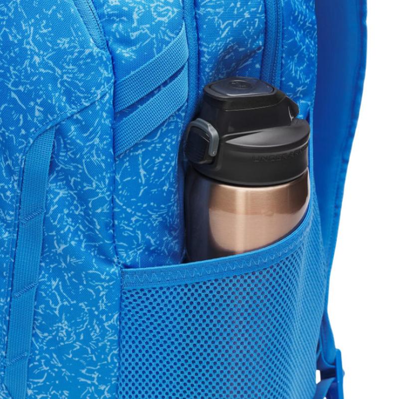 Under Armour Hustle Polyester Backpack Unisex Blue 1384672-402