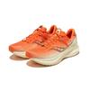SAUCONY Tempus TanTu 1 Cushioning Lightweight Low Top Running Shoes Unisex White Orange Saucony S20720-400