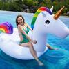Giant Unicorn Inflatable Swimming Ring, Pool Float, Air Mattress, Water Party Toys