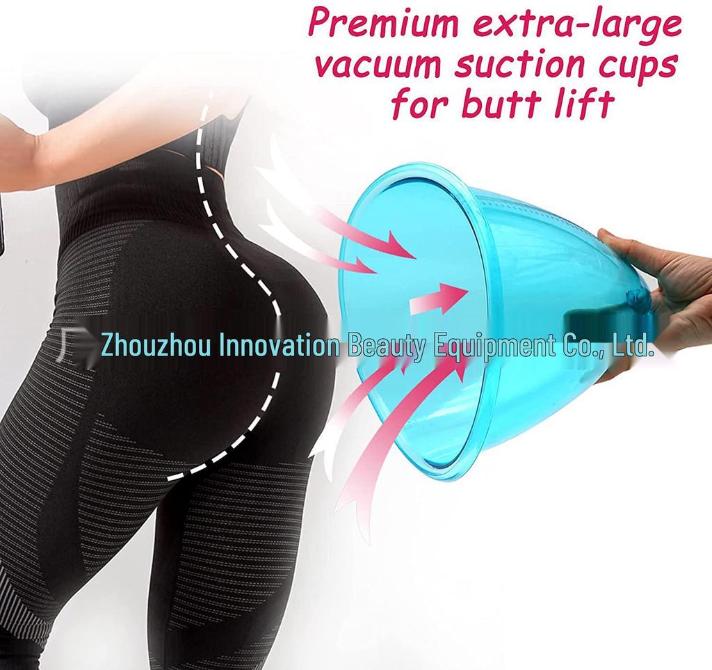 Breast Enhancement & Care Massager with Hip Lifting Cup (21CM/25CM)