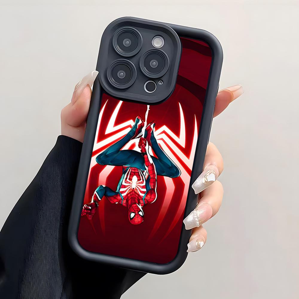 S-Spider-Man Movie Phone Case For IPhone 17 Pro Max 15 Pro 16 14 Plus 12 13 Mini 11 Pro Shockproof Cover