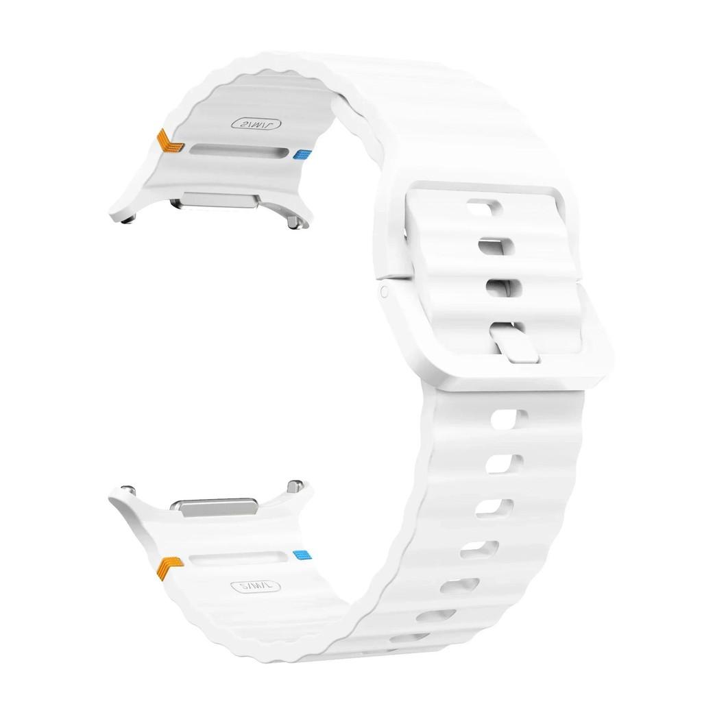 Оригинальный ремешок для Samsung Galaxy Watch Ultra 2025 Силиконовый браслет для Galaxy Watch Ultra/7 6 5 4 44 мм 40 мм 4/6Classic Ремешок