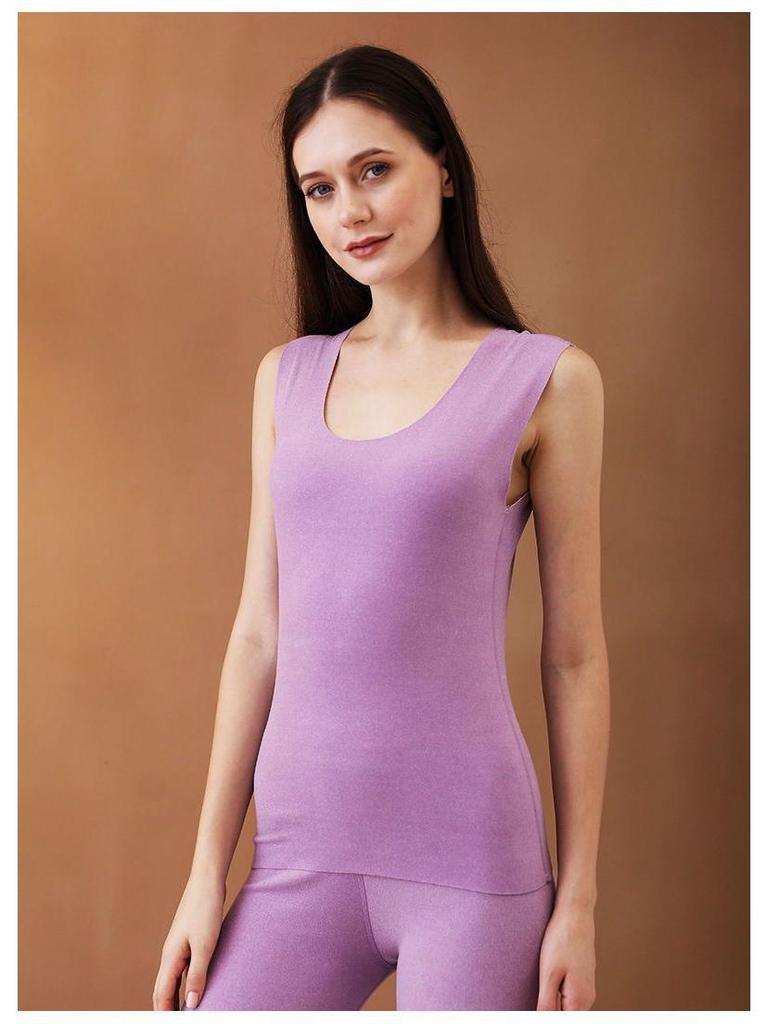 Парный терможилет из немецкого бархата и бесшовная нижняя рубашка