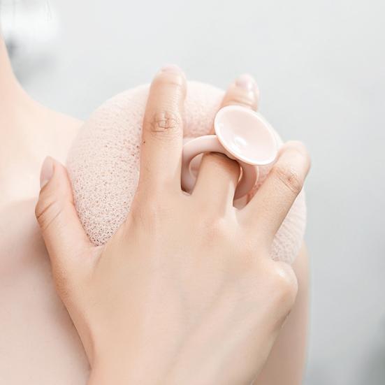 2 шт. Подсолнуховая щетка для ванны с присоской, глубоко отшелушивающая душевая губка, 3D сотовая структура, мочалка для душа