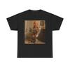 Toilet Reading Hot Dog Character Tee | Funny Ketchup Sausage Illustration
