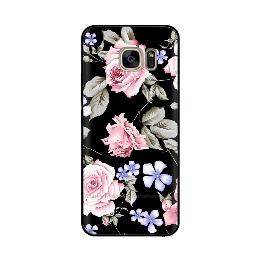 Силиконовый чехол для Samsung Galaxy S7 Edge, чехол S7, чехол для телефона Samsung Galaxy S6 Edge S 6, полная защита, мягкая задняя крышка