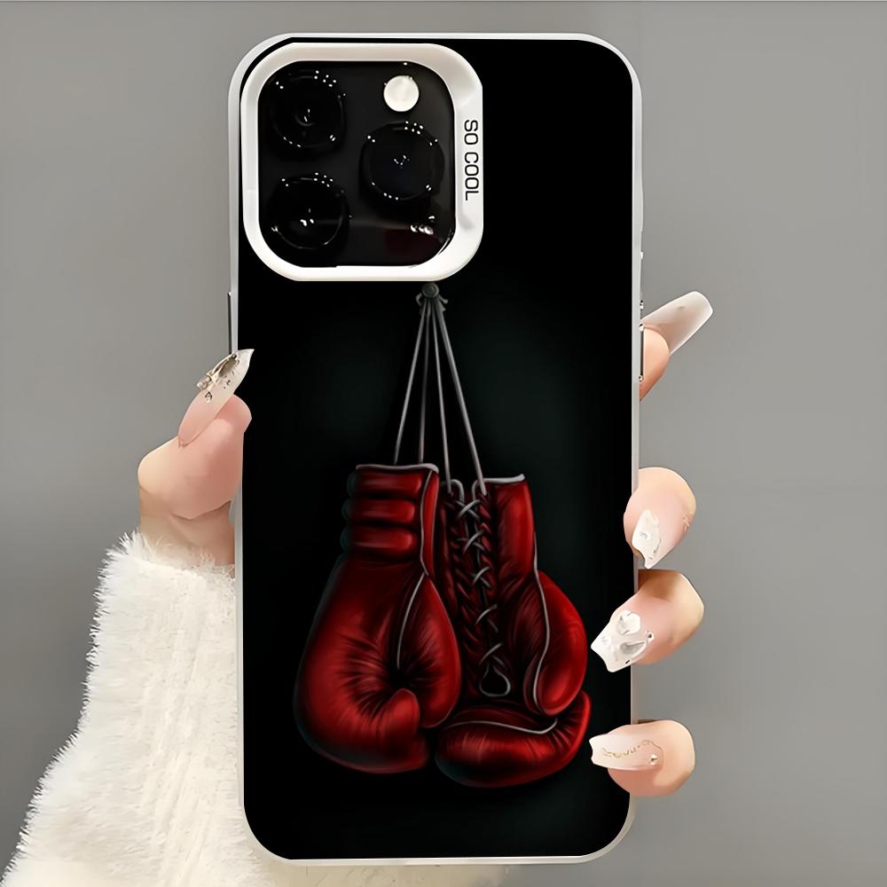 Чехол для телефона Боксерские перчатки Чехол для телефона Для iPhone 14 16 15 11 12 13 Pro Max Mini Plus Ударопрочный чехол