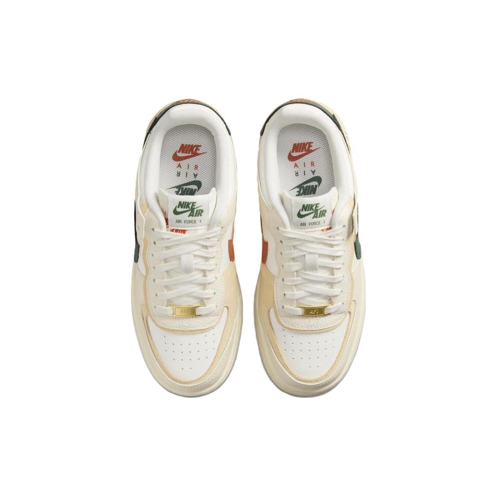 Nike Air Force 1 Low Shadow Кокосовое молоко Ель Женские FQ2764-100