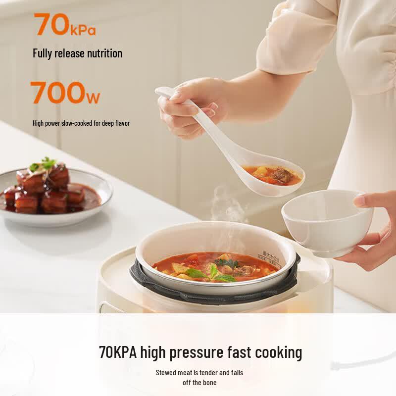 Joyoung 3L Electric Pressure Cooker CN plug (adapter included)