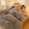 Thick Mink Fur Lamb Fur Warm Winter Comforter Soft Double-sided Velvet Quilted Cotton Quilt Lightweight Fluffy and Elastic Duvet