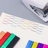 Mogoostry Colorful Staples 26/6 Standard Stapler Refills, 1/4 Inch Leg Jam Free, 1000pcs/Pack (8 Packs 26/6 Staples Total)