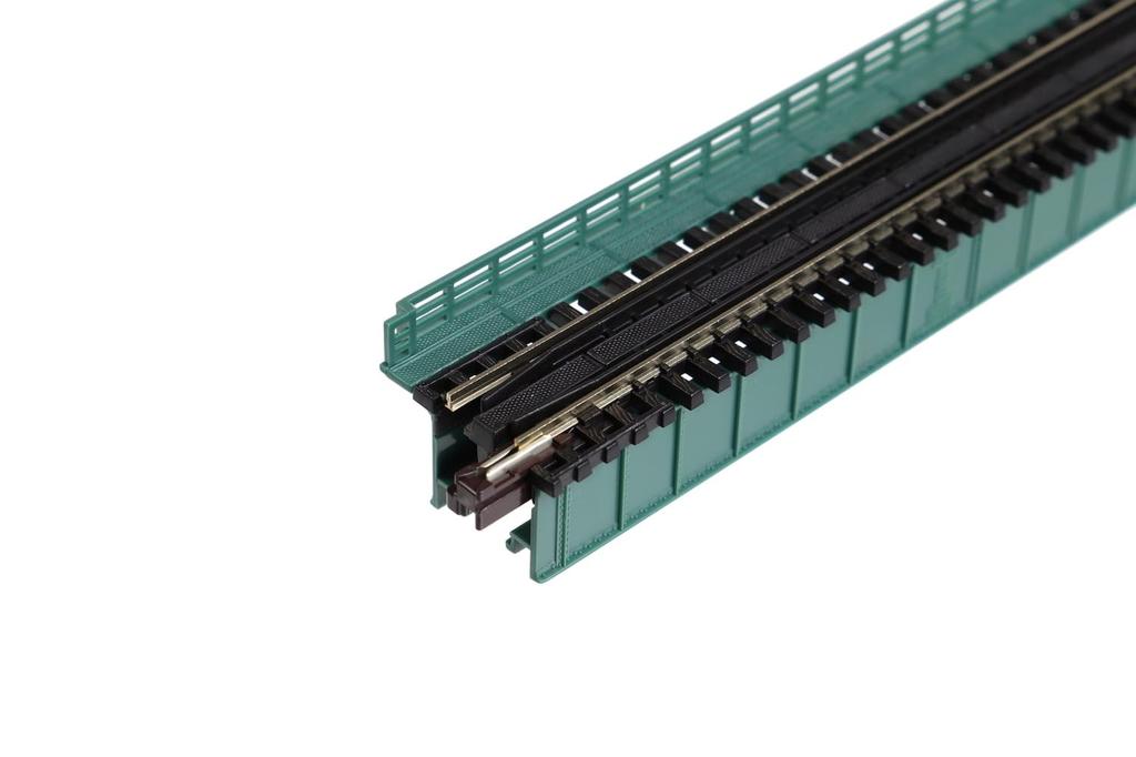 KATO N Gauge однопутный балочный железный мост зеленый 20-461 железнодорожные принадлежности для моделей