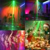 Вечеринка Свет Диско Свет RGB Лазер Сценический Свет Сценическое Освещение Сценическое Освещение Сценический Свет Многоцветный Сценический Эффект Свет Мини Светодиодный Зеркальный Шар Звук