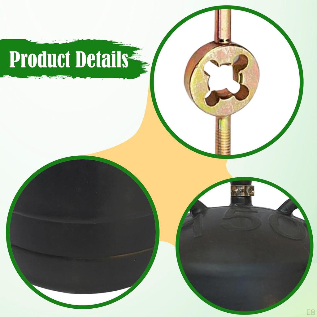 Надувная заглушка Испытательный шар для сантехники Давление для сантехников Обслуживающий персонал