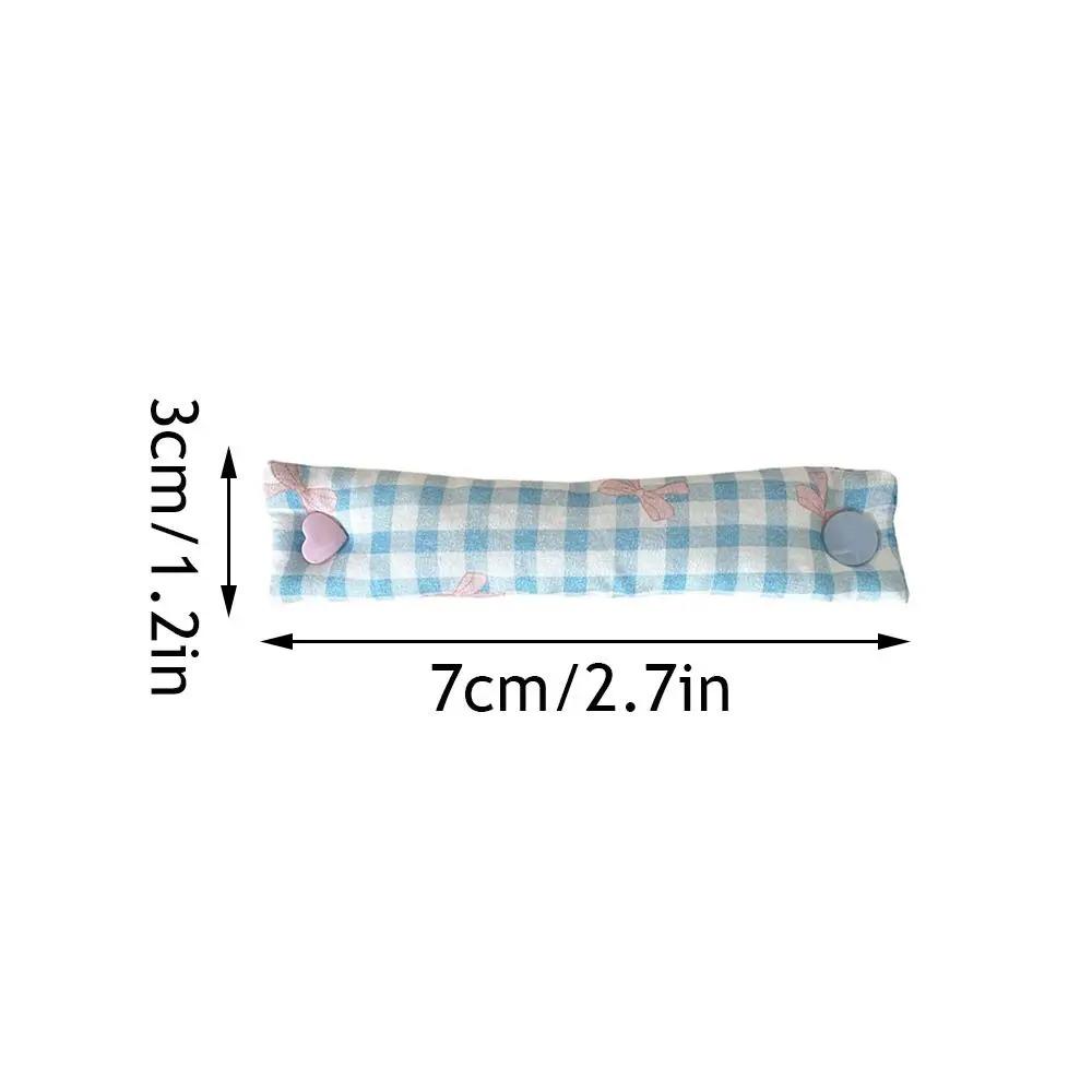 Портативная пряжка для хранения кабеля данных, многоразовый тканевый органайзер для намотки зарядного кабеля, цветочный бантик, сетчатая ткань, органайзер для шнура, домашнее хранение