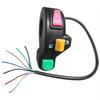 22mm Universal Motorcycle ATV Handlebar Turn Horn On/Off Light Signal Switch