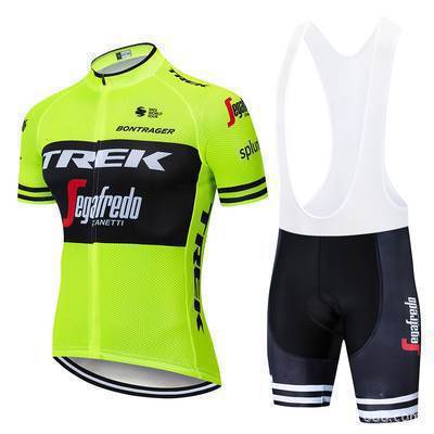 Summer Short Sleeve Cycling Suit Strap Set Breathable Men's and Women's Cycling Shirt Cycling Top Pants