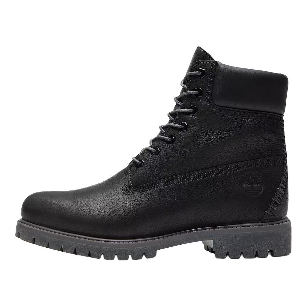Timberland 6-дюймовые Премиальные Удобные Короткие Ботинки Мартенсы Унисекс Черные TB0A6G1RA9N