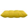 Seat Cushions 4 pcs Light Yellow 40 x 40 x 6 cm Fabric