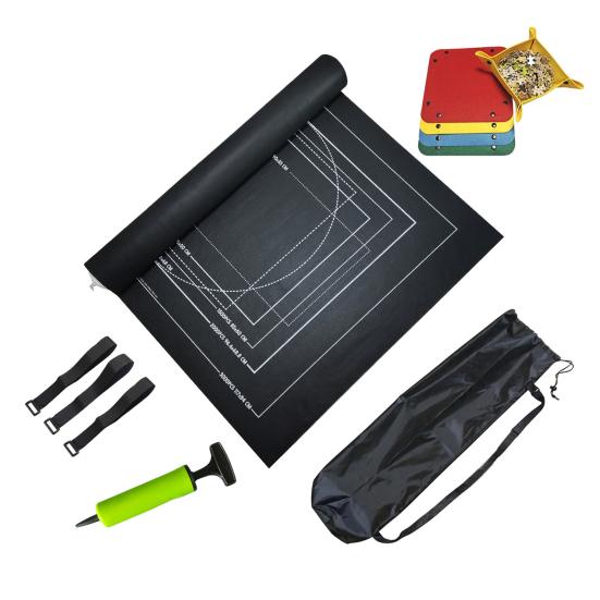 Jigsaw Puzzle Roll Mat Large Capacity Foldable Design Wear Resistant Puzzle Saver
