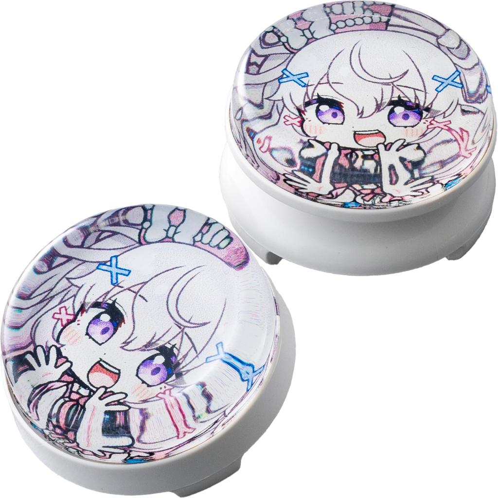 Wizard Room Colorful Freak Amaka Roronu Collaboration Compatible with PS4 PS5 Switch Pro Design (Concave, A)