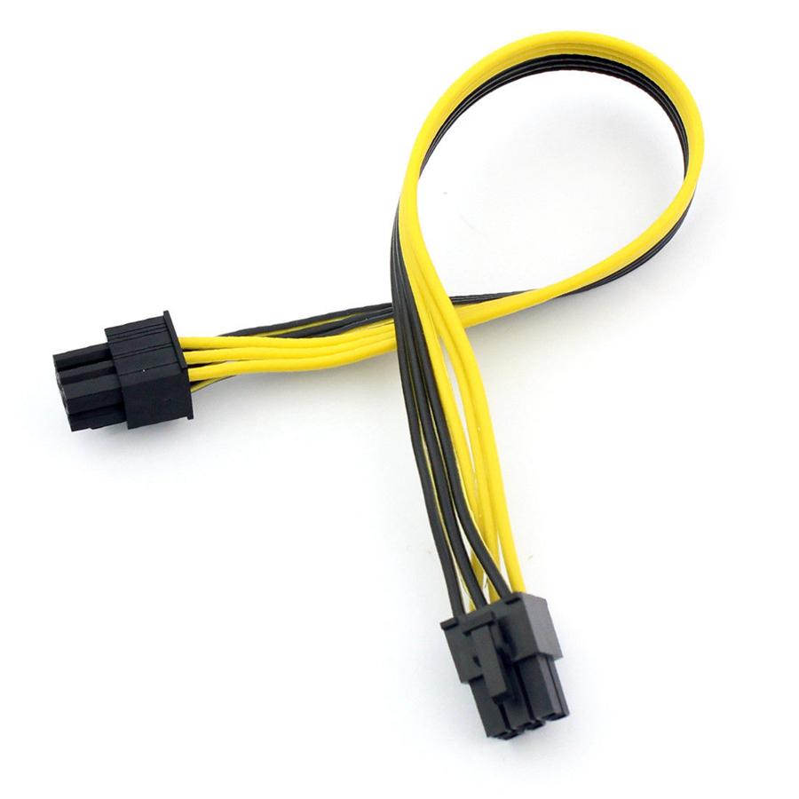 10 шт. PCI-E PCI Express 6P папа к 6-контактному папе DIY кабель питания для графической видеокарты
