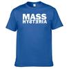 Футболка Mass Hysteria унисекс, 100% хлопок, женская рубашка унисекс, лидер продаж N021