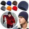 Slouchy Beanie Hat Polar Fleece Fleece Sports Hat Winter Running Cycling Cap  for Men Women