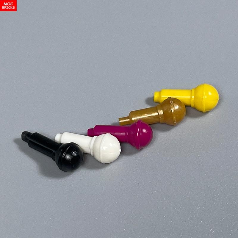 Конструктор MOC Детали Инструмент Стойка для микрофона Сцена Музыкального бара 90370 Кинозвезда Строительные блоки Сделай сам Куклы Игрушки Идеально для детей