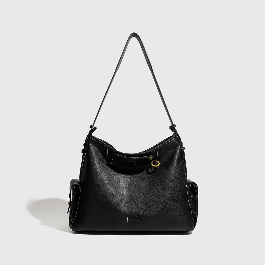 2025 New Fashion Commuting Shoulder Bag, Niche High-End Large Capacity Handheld Crossbody Tote Bag for Women