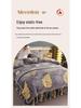 G5Z9 Jin Double-Sided Thickened Velvet Four-Piece Bedding Set for Weddings